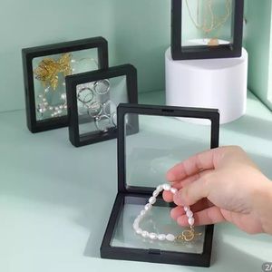 Floating Jewelry Display Case